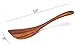 Jilla-hla Wooden Spatula Nonstick Turner Acacia Wood, Right Long Handle Flat Frying Spatulas Handmade for Mother Wife Grandma Her Kitchen Gift, Ideal Cookware Utensils for Cooking Eggs, Fish, Pancakes