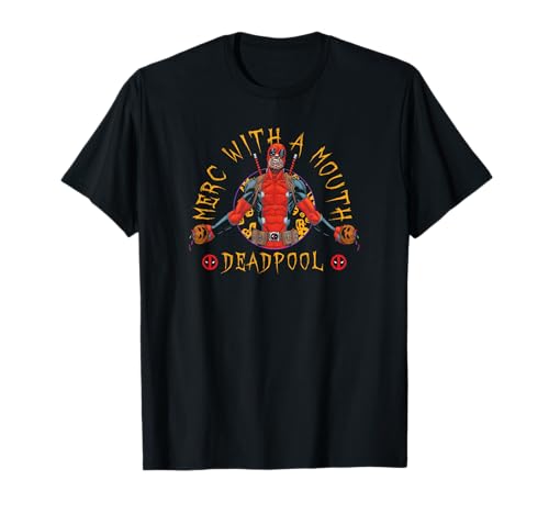 T-shirt Deadpool Marvel pour vos soirées films et fêtés d'Halloween