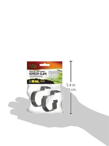 (Pacote com 4) Zilla Capas de terrário para répteis sem trava, 30 g +