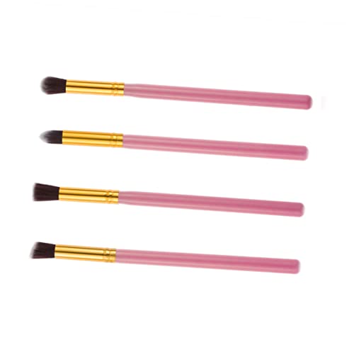 Ipetboom 4pcs Eye Shadow Makeup Brush Set Angled Makeup Brush Eyeshadow Applicators Eyeshadow