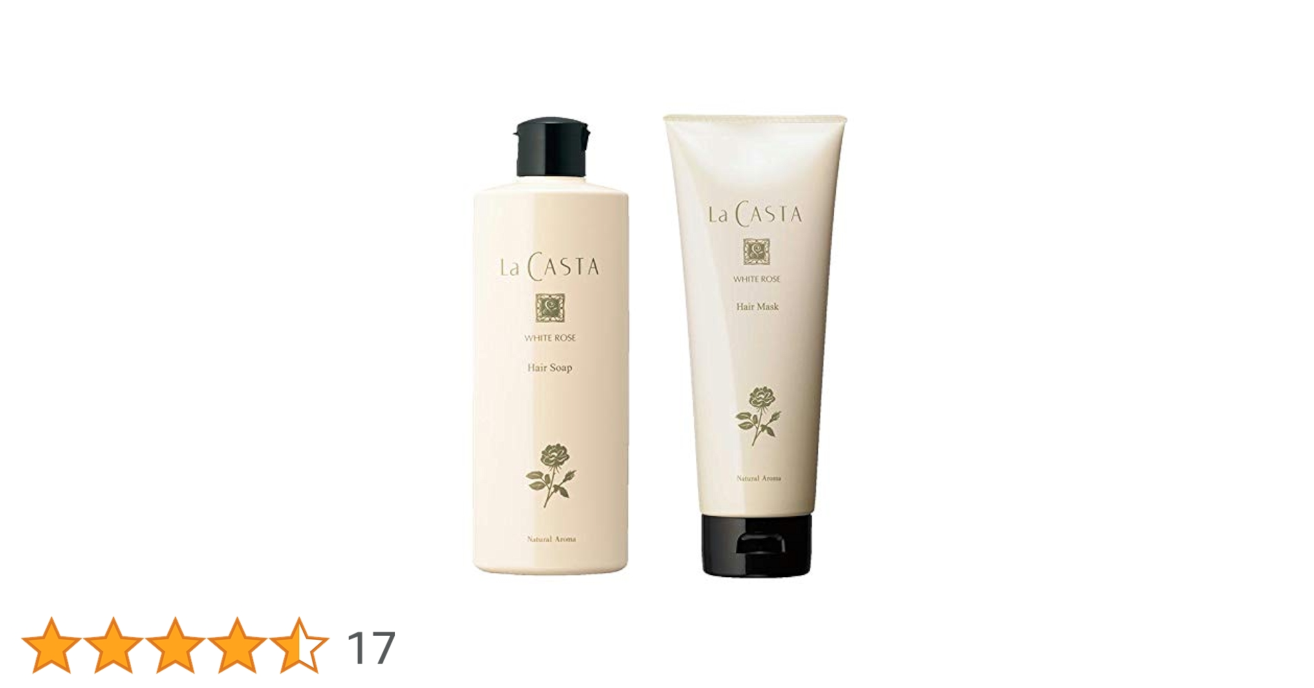 Amazon | ラカスタ ホワイトローズ ヘアソープ 300ml