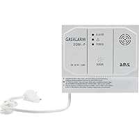 Gasmelder Erdgas+Flüssiggas Gasalarm S/200-P 230 Volt AMS - mit Schaltausgang – Ansicht 1