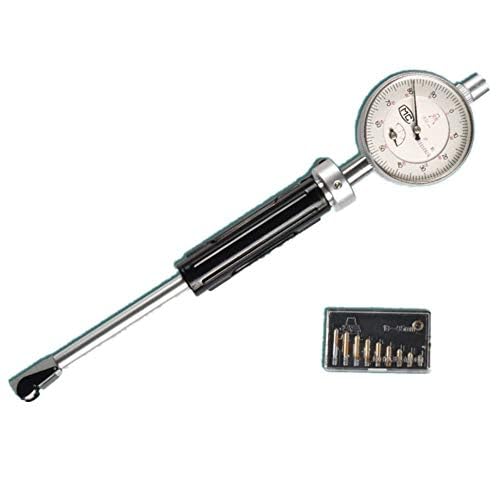Bohrungsmessuhr 18-35mm, Innentaster mit Messuhr für Innenmessungen, Messbereich 18-35mm mit Wechselmessstücken, Präzises Messgerät für Bohrungen und Zylinder