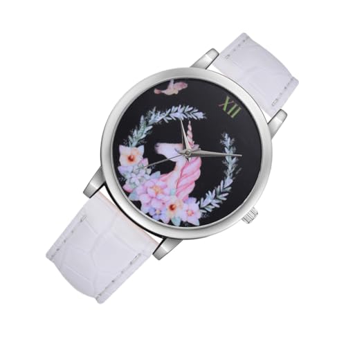 FRCOLOR Reloj De Cinturón Mirar Reloj con Correa De Cuero