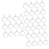 Anneaux à œillets pour rideaux : ils sont fabriqués en acier inoxydable de haute qualité et peuvent être utilisés par nous pendant une longue période.