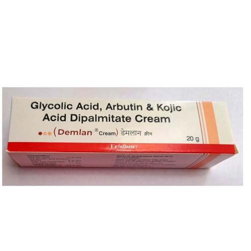 Image of Cream with Glycolic Acid, Arbutin, Kojic Acid for Hyperpigmentation, 20g