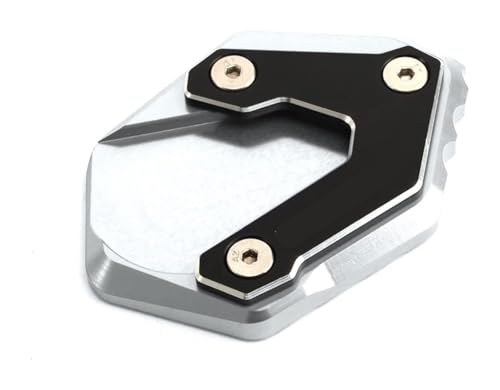 R1250GS �A�h�x���`���[ R1200GS LC 2018-2019 F850GS F750GS �I�[�g�o�C CNC �L�b�N�X�^���h �T�C�h�X�^���h �g��v���[�g �����p�b�h �T�C�h�X�^���h �L�b�N�v���[�g(Silver D)