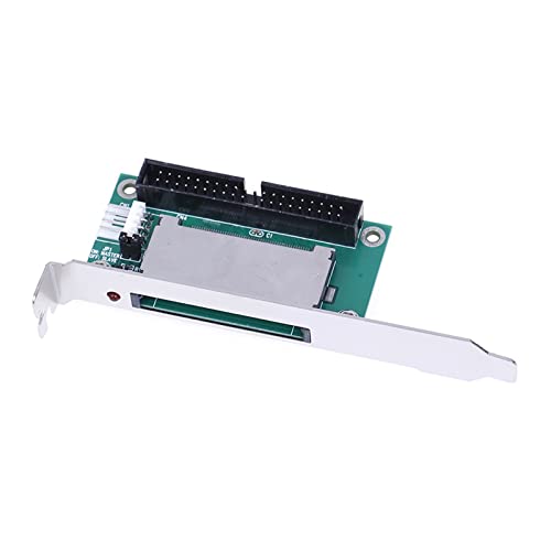 Skcvmn 40-Pin CF Compact Flash Card to 3.5 IDE Converter Adapter PCI Bracket Back Panel