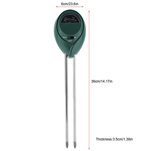 Jeffergarden 3 in 1 vochtsensor meter bodem water monitor hydrometer landbouw plant bloemen tuin - Image 5