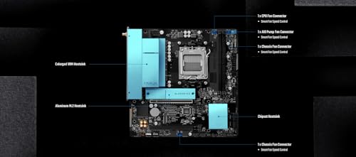 Image of ASRock B850M Rock WiFi Socket AM5 Micro-ATX Motherboard, Supports AMD Ryzen 9000 /8000 /7000 Series, DDR5 8200+ (OC), PCIe 5.0, WiFi 6E, 2.5G LAN B850