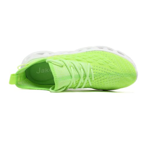 Image of Jakcuz Plus Size Men's Lightweight Walking Shoes Mesh Fish Scale Pattern Fashion Sneakers