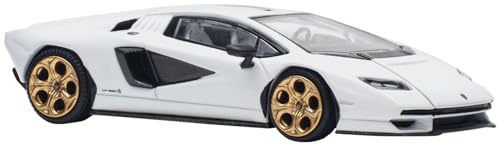 POP Race 1/64 Lamborghini Countach LPI 800-4 Bianco SIDERALE