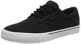  Etnies Men\'s Jameson Vulc Skateboarding Shoes, Black (019-Blacktop Wash 019), 6 UK 39 EU