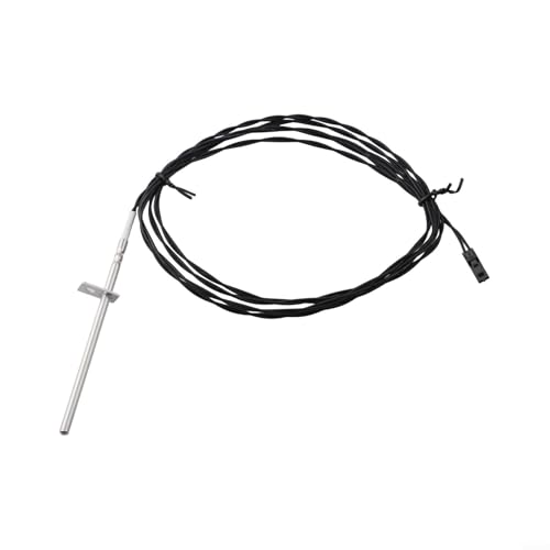 Sonda de sensor de escape de termistor negro para estufa de pellets de repuesto para 32011744 para monitoreo preciso de temperatura y operación segura