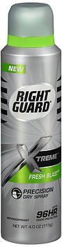 Right Guard Xtreme Precision Dry Spray Antiperspirant Fresh Blast - 4 oz, Pack of 5