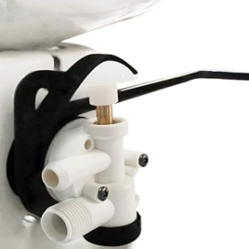 Image of iFJF 385314349 RV Water Valve Assembly Replacement for Pedal Flush Toilets for Camper Trailer Boat