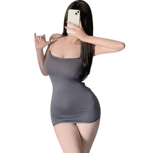 [millarouge] �R�X�v�� �Z�N�V�[ �G�b�` �{�f�B�R�� �����s�[�X OL �w���� �V�[�X���[ �����t �R�X�`���[�� ���[�X �^�C�g�����s �~�j�X�J �~�j ���킢�� ���� ���f�B�[�X M sexy-a475 (�O���[)