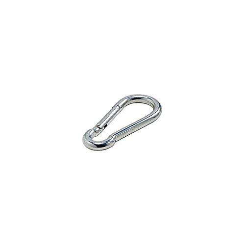 Mousqueton à ressort emboîtable 1,625 cm pour attache clés