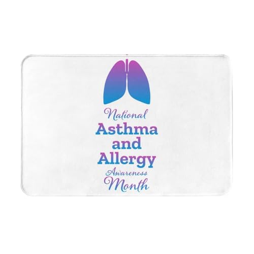 Allergy Awareness Non-Slip Doormat