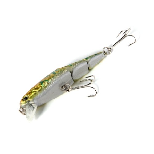 Artificiale minnow snodato 3 pezzi 11 cm 16 gr