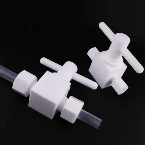Válvula de bola de PTFE recta para una transferencia eficiente de fluidos sin pérdidas 4