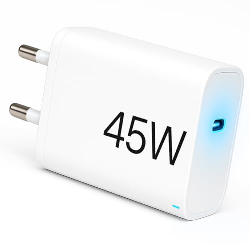 Image of 45W USB C Charger with C to C 100 cm Cable Adapter for Nothing Phone 2a /2a Plus /2 /CMf Phone 1, Support CMF 33W Charger, USBC Rapidly Charging 45 w USBC Power Charge, White