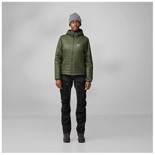 Fjällräven Damen Expedition X-lätt Hoodie Jacke, Deep Forest, M