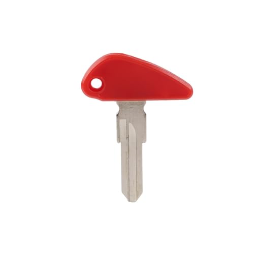 Cninba13 Red Motorcycle Blank Key Uncut Blade Motorcycle Blank Key Replacement For Indian Scout 1920-2018 2017 2016 2015