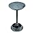 Alpine Corporation TIZ112 Tall Outdoor Statue, 25, Plastic Birdbath with Planter Yard