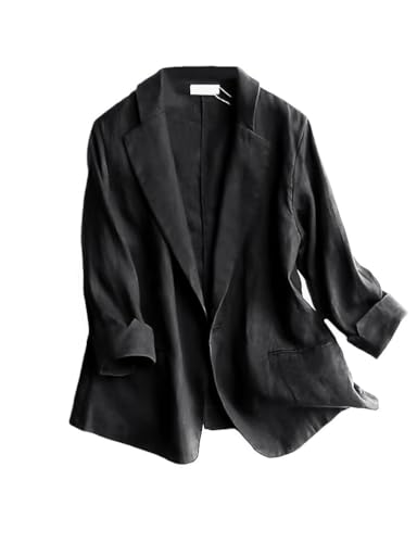 IDEALSANXUN Black Blazer Jacket for Women Blazers Summer Lightweight Jacket Womens Blazers for Work...
