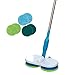Mediashop Hurricane Floating Mop elektrischer Bodenwischer – Akku Wischer zum mühelosen Wischen, Schrubben und Polieren – Ultra Leichter Wischmopp mit 3x2 verschiedenen Mikrofaser Pads