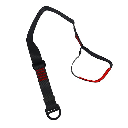 Image of NewDoar Hand Ascender & Foot Ascender & Foot Loop Set for Tree Arborist Rappelling Gear Equipment CE Certified Rope Clamp for 8~13MM Rope (Right Blue Set)