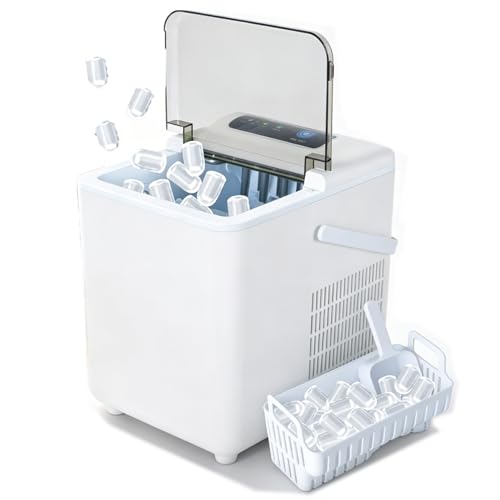 Fabricadora de hielo portátil 12V/24V para auto 12kg/día miniatura 1