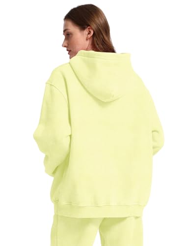 Image of FAIABLE Womens Oversized Acid Wash Hoodie Unisex Heavyweight Cotton Hoodies Fleece Vintage Washed Sweatshirt Women Men