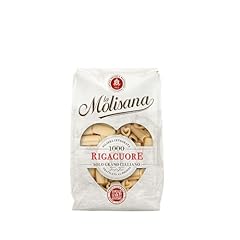 La Molisana, Rigacuore n. 1000, Pasta da Solo Grano Italiano - Trafilata al Bronzo, Ruvida e Tenace con Eccellente Tenuta in Cottura - Confezione da 500 g