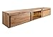 Produktbild Massivmoebel24.de | New Amsterdam TV-Board aus Massivholz #04 | Wildeiche/Zerreiche - Eiche Natur, geölt | Modern-Stil | 260x48x50 cm | massives TV Regal Lowboard
