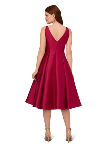 Image of Adrianna Papell Sleeveless Tea Length Dress