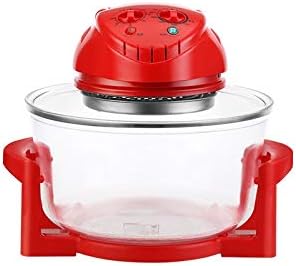 1300W 12L Conventional Oven Roaster Air Fryer Turbo Electric Cooker Multifunction BBQ Bake Cook With Recipe