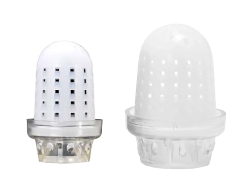 Zebra Smoke Hookah Diffuser Silencer Filter Shisha Muffler Silicone Hookah Accessories White/Clear