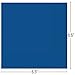 Premium Bright Royal Blue Luncheon 2-Ply Paper Napkins - 6.5