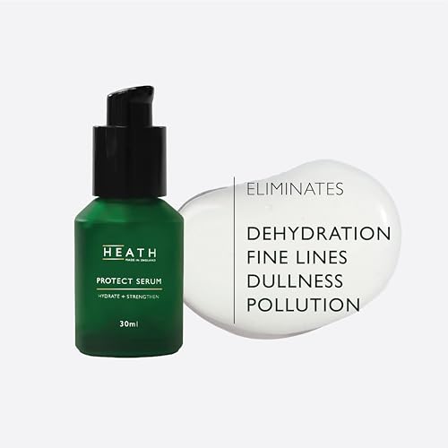 Heath - Hydrating Men's Serum - Packed with PreBiotics - Formulated to be Quick Absorbing + Lightweight - Fragranced - Reduce Fine Lines - 30ml - Image 4