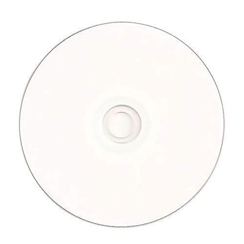 Image of 100 Pack Ridata Blu-ray BD-R DL Dual Layer 6X 50GB White Inkjet Hub Printable Recordable Blank Media Disc with Spindle Packing
