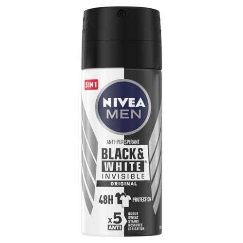 NIVEA MEN Invisible Power spray antitranspirante, 100 ml