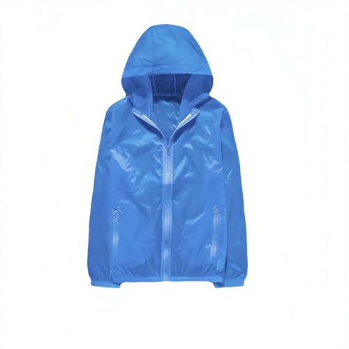 Veste d'été à capuche bleu marine Gerrit pour les amoureux de mode en taille L