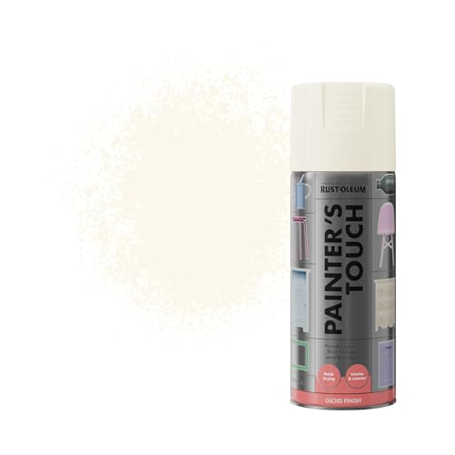 Rust-Oleum 400ml Painter's Touch Spray Paint - Ivory Bisque Gloss