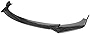IKON MOTORSPORTS, Compatible with 66'-71' Width Car, Adjustable A Style Front Bumper Lip Chin Splitter Spoiler Air Dam Gloss Black 3PCS