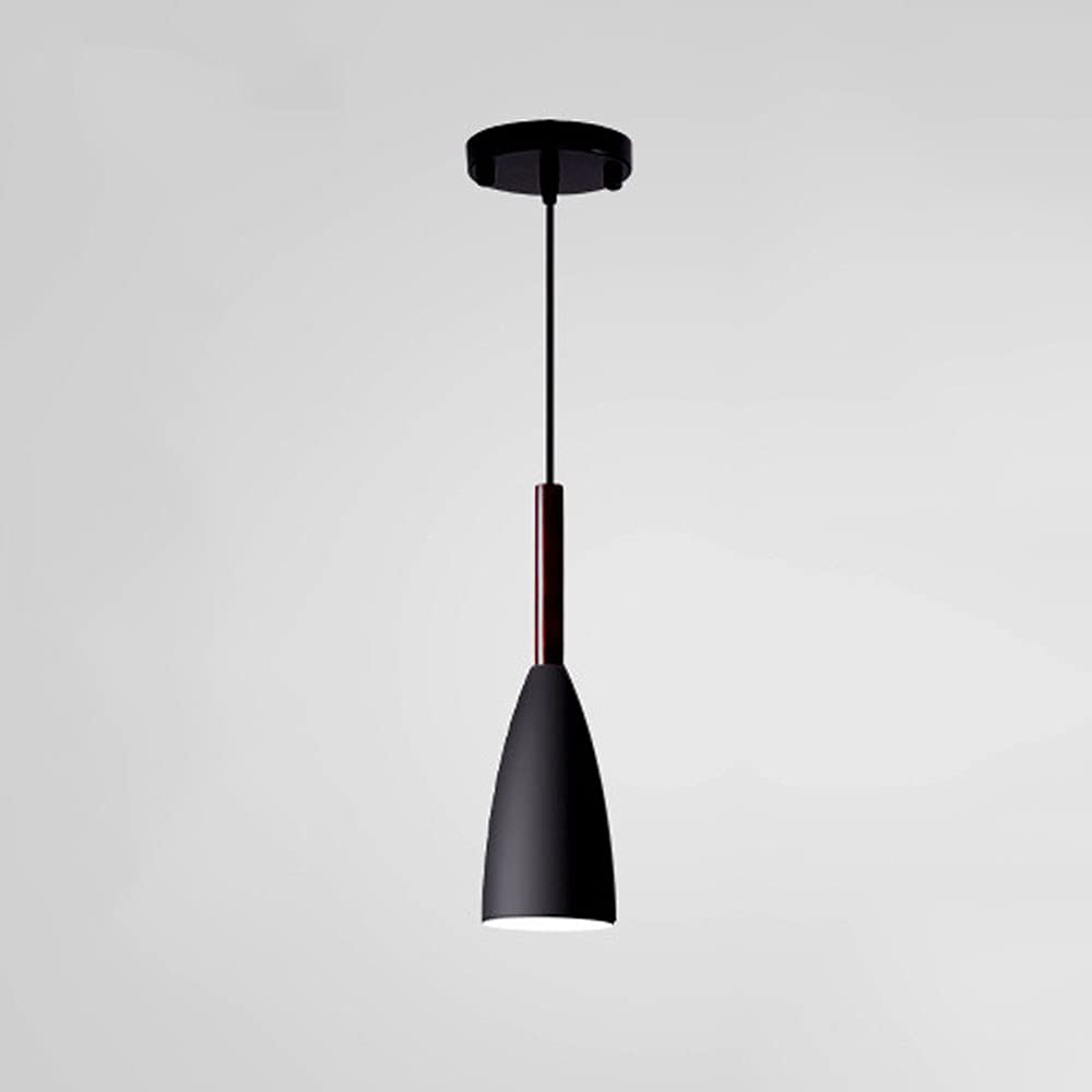 Lámpara colgante de madera para iluminar estancias oscuras 2