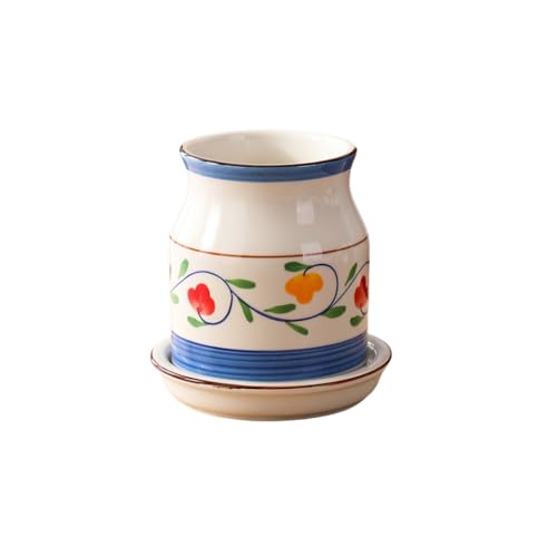Sariny 箸立て 陶器製 カトラリースタンド 箸 収納ラック 箸スタンド セラミック キッチン 台所収納 (カラー8)