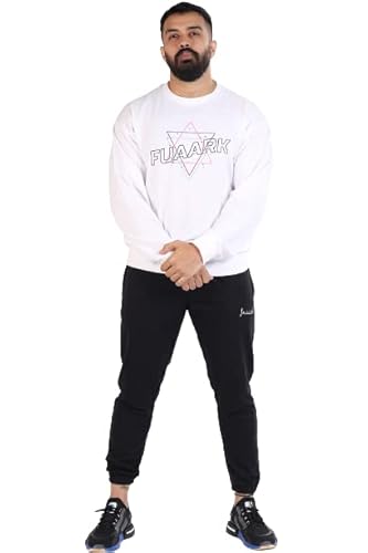 Men's Oversize Cotton Crew Neck Sweatshirt