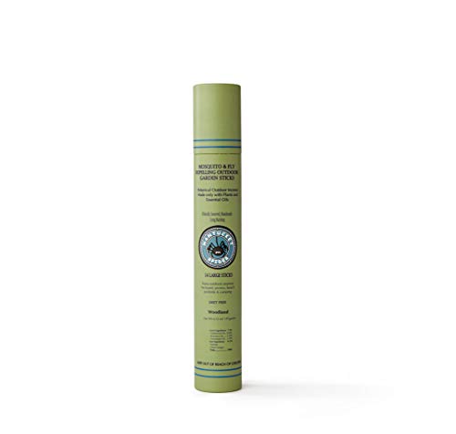 Nantucket Spider Garden Incense Sticks | Repellent for Mosquitoes and Flies | Long Lasting with Pleasant Fragrance | Woodland - Pack of 14